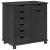 Cabinet mobil Gri 63,5 x 39 x 65,5 cm Lemn de pin masiv GartenMobel Dekor