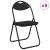 Scaun pliant 8 pcs Negru 48 x 43,5 x 81 cm Piele artificială GartenMobel Dekor