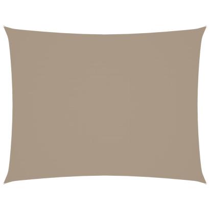Parasolar, gri taupe, 2x3,5 m, țesătură oxford, dreptunghiular GartenMobel Dekor