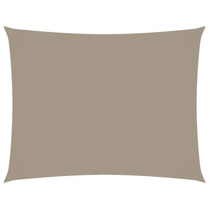 Parasolar, gri taupe, 3x4 m, țesătură oxford, dreptunghiular GartenMobel Dekor