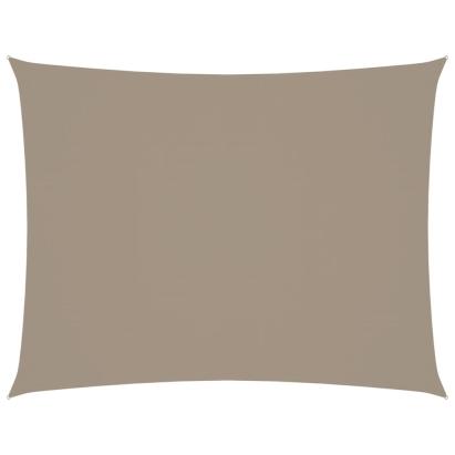 Parasolar, gri taupe, 3,5x4,5 m, țesătură oxford dreptunghiular GartenMobel Dekor
