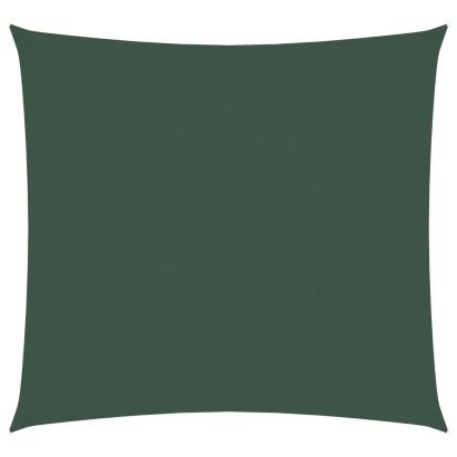 Parasolar, verde închis, 3,6x3,6 m, țesătură oxford, pătrat GartenMobel Dekor