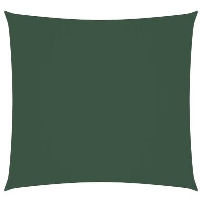 Pânză parasolar, verde închis, 5x5 m, țesătură oxford, pătrat GartenMobel Dekor