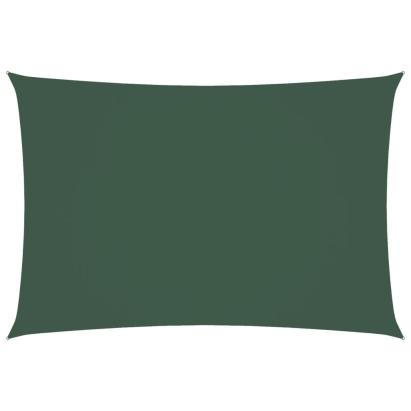 Parasolar verde închis 2,5x4,5 m țesătură oxford dreptunghiular GartenMobel Dekor