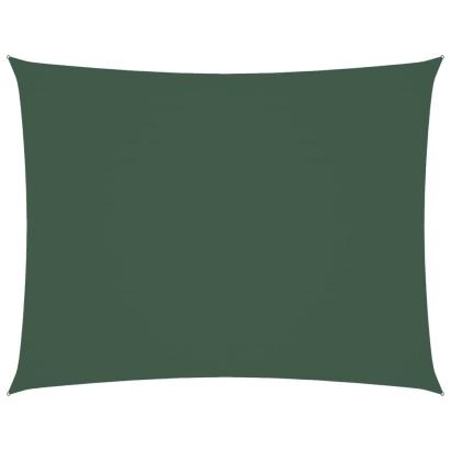 Parasolar, verde închis, 3x4 m, țesătură oxford, dreptunghiular GartenMobel Dekor