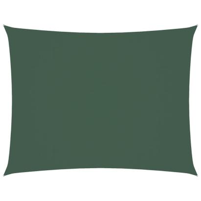 Parasolar verde închis 3x4,5 m țesătură oxford dreptunghiular GartenMobel Dekor