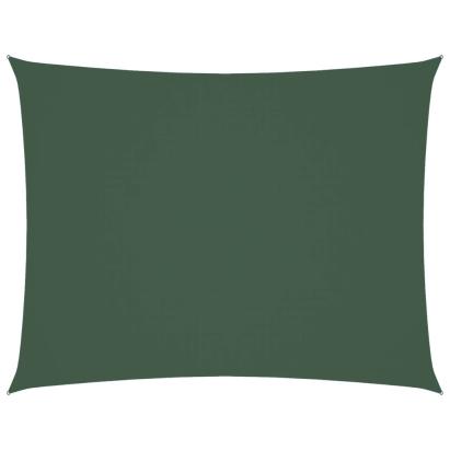 Parasolar verde închis, 4x6 m țesătură oxford dreptunghiular GartenMobel Dekor