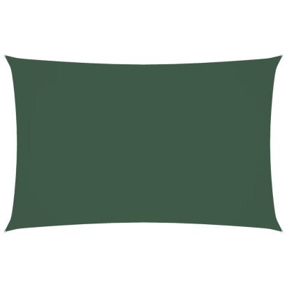 Parasolar, verde închis, 4x7 m, țesătură oxford, dreptunghiular GartenMobel Dekor