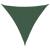 Parasolar, verde închis, 6x6x6 m, țesătură oxford, triunghiular GartenMobel Dekor