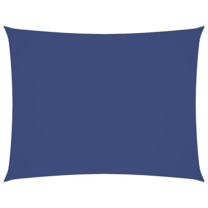 Pânză parasolar albastru 5x7 m, țesătură oxford, dreptunghiular GartenMobel Dekor