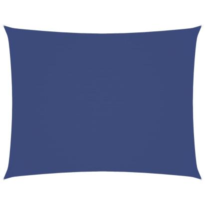 Pânză parasolar albastru 6x7 m țesătură oxford dreptunghiular GartenMobel Dekor