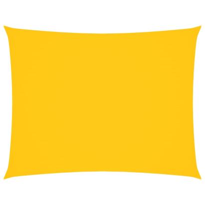 Pânză parasolar, galben, 4x5 m, țesătură oxford, dreptunghiular GartenMobel Dekor