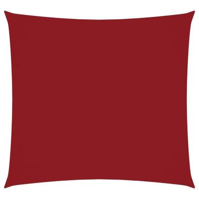 Parasolar, roșu, 2x2 m, țesătură oxford, pătrat GartenMobel Dekor