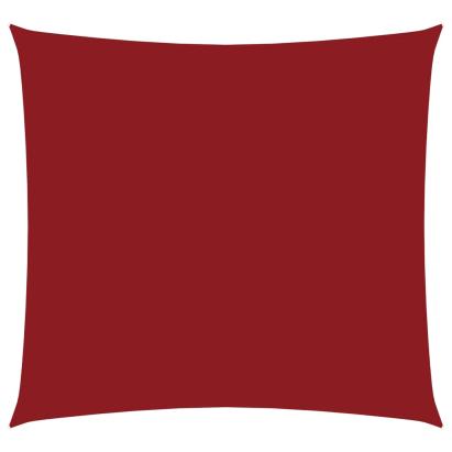 Parasolar, roșu, 3,6x3,6 m, țesătură oxford, pătrat GartenMobel Dekor