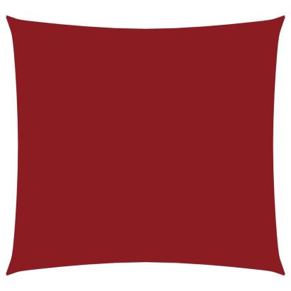 Parasolar, roșu, 4,5x4,5 m, țesătură oxford, pătrat GartenMobel Dekor
