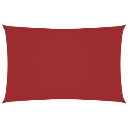 Parasolar, roșu, 2x4,5 m, țesătură oxford, dreptunghiular GartenMobel Dekor