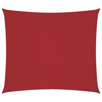 Pânză parasolar, roșu, 2,5x3 m, țesătură oxford, dreptunghiular GartenMobel Dekor