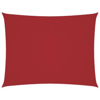 Parasolar, roșu, 2,5x3,5 m, țesătură oxford, dreptunghiular GartenMobel Dekor