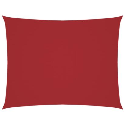 Parasolar, roșu, 2,5x4 m, țesătură oxford, dreptunghiular GartenMobel Dekor