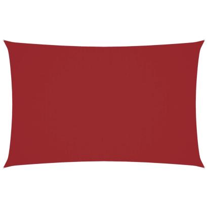 Pânză parasolar, roșu, 2,5x5 m, țesătură oxford, dreptunghiular GartenMobel Dekor