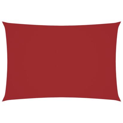 Parasolar, roșu, 3x5 m, țesătură oxford, dreptunghiular GartenMobel Dekor