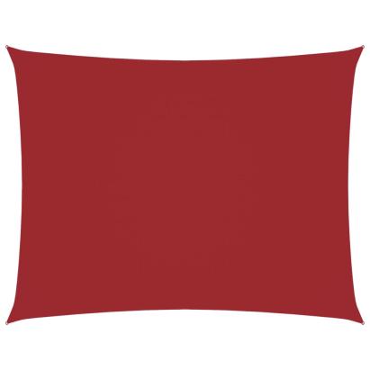 Parasolar, roșu, 3,5x4,5 m, țesătură oxford, dreptunghiular GartenMobel Dekor