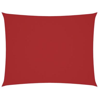Pânză parasolar, roșu, 4x6 m, țesătură oxford, dreptunghiular GartenMobel Dekor