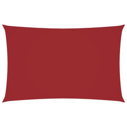Parasolar, roșu, 5x8 m, țesătură oxford, dreptunghiular GartenMobel Dekor