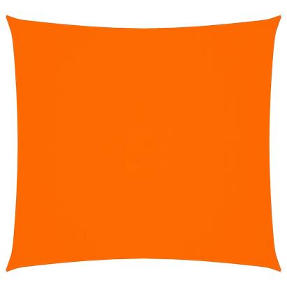 Parasolar, portocaliu, 2,5x2,5 m, țesătură oxford, pătrat GartenMobel Dekor