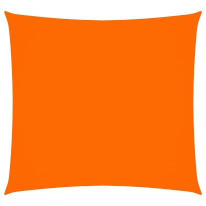 Parasolar, portocaliu, 3x3 m, țesătură oxford, pătrat GartenMobel Dekor