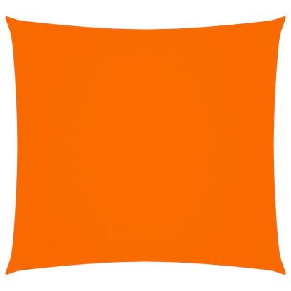 Parasolar, portocaliu, 4x4 m, țesătură oxford, pătrat GartenMobel Dekor