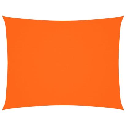 Pânză parasolar portocaliu 5x6 m țesătură oxford dreptunghiular GartenMobel Dekor