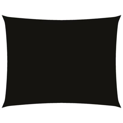 Parasolar, negru, 2x3,5 m, țesătură oxford, dreptunghiular GartenMobel Dekor