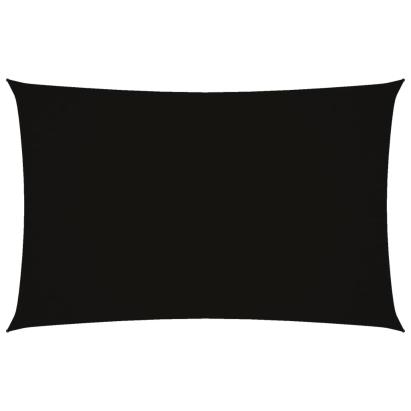 Parasolar, negru, 2x4,5 m, țesătură oxford, dreptunghiular GartenMobel Dekor