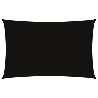 Parasolar, negru, 2x5 m, țesătură oxford, dreptunghiular GartenMobel Dekor