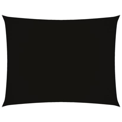 Parasolar, negru, 2,5x4 m, țesătură oxford, dreptunghiular GartenMobel Dekor