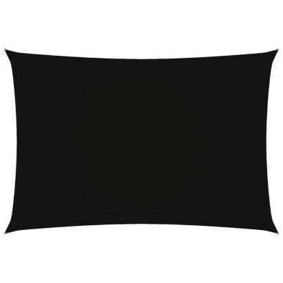 Parasolar, negru, 2,5x4,5 m, țesătură oxford, dreptunghiular GartenMobel Dekor