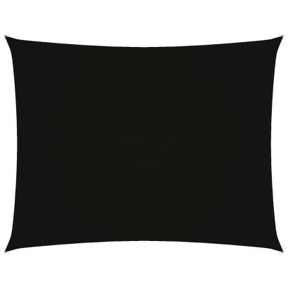 Pânză parasolar, negru, 3x4,5 m, țesătură oxford dreptunghiular GartenMobel Dekor