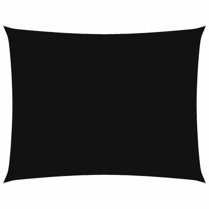 Parasolar, negru, 3,5x5 m, țesătură oxford, dreptunghiular GartenMobel Dekor