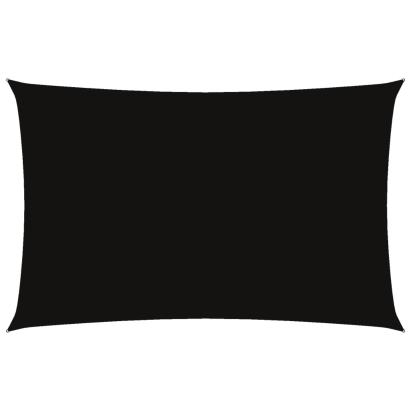 Parasolar, negru, 5x8 m, țesătură oxford, dreptunghiular GartenMobel Dekor