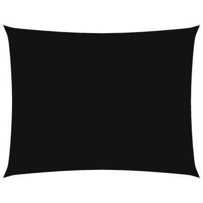 Parasolar, negru, 6x7 m, țesătură oxford, dreptunghiular GartenMobel Dekor