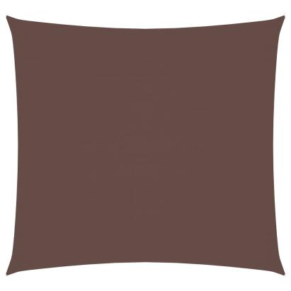 Parasolar, maro, 5x5 m, țesătură oxford, pătrat GartenMobel Dekor