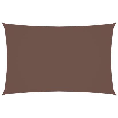 Pânză parasolar, maro, 2,5x5 m, țesătură oxford, dreptunghiular GartenMobel Dekor