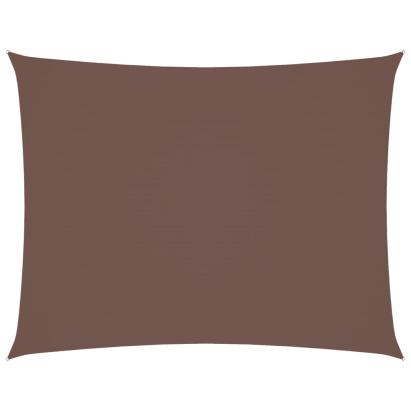 Pânză parasolar, maro, 3x6 m, țesătură oxford, dreptunghiular GartenMobel Dekor