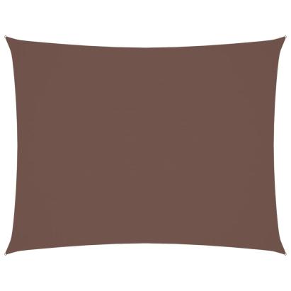 Parasolar, maro, 4x5 m, țesătură oxford, dreptunghiular GartenMobel Dekor