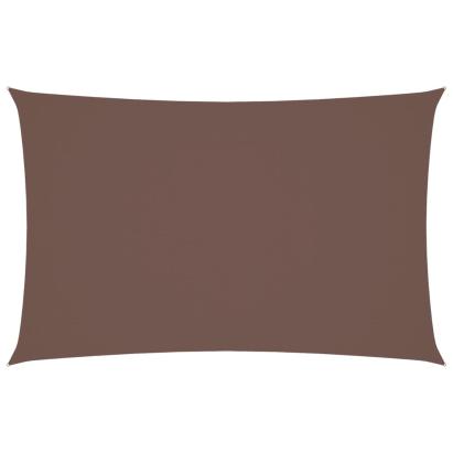 Parasolar, maro, 4x7 m, țesătură oxford, dreptunghiular GartenMobel Dekor