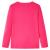Tricou pentru copii cu mâneci lungi, roz aprins, 104 GartenMobel Dekor