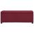Banchetă cu zonă de depozitare, roșu vin, 116cm, poliester GartenMobel Dekor