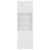 Dulap înalt, alb, 80x42,5x249 cm, lemn prelucrat GartenMobel Dekor