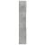 Dulap înalt, gri beton, 80x42,5x249 cm, lemn prelucrat GartenMobel Dekor